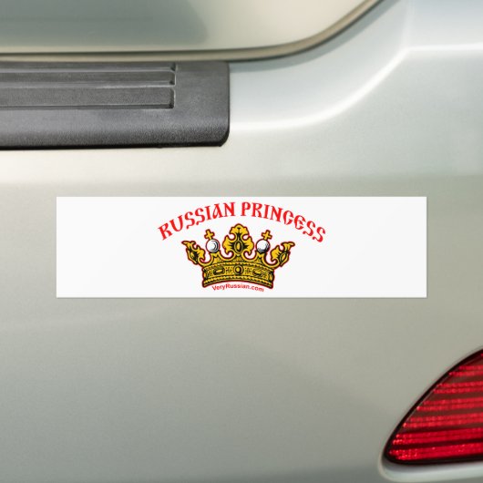 Russische Prinzessin Autoaufkleber (Auf Auto)