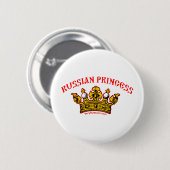 Russische Prinzessin Button (Vorne & Hinten)