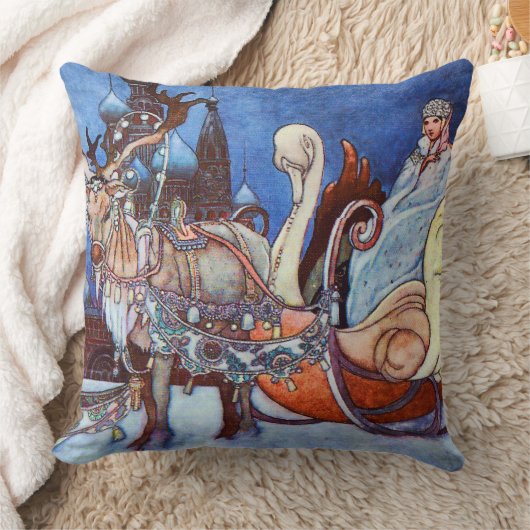 Russische Prinzessin Charles Robinson Illustration Kissen (Decke)