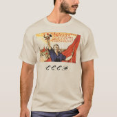 Russische Propaganda UdSSR USA Nuke T-Shirt (Vorderseite)