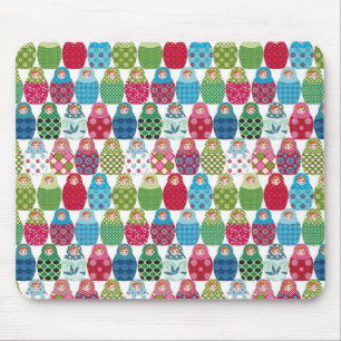 russische Puppe multico Mousepad
