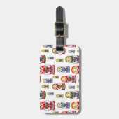 Russische Puppen Gepäckanhänger (Vorderseite vertikal)