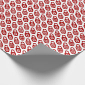 Russische Puppen Geschenkpapier (Ecke)