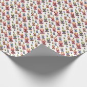 Russische Puppen Geschenkpapier (Ecke)