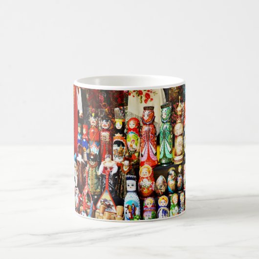 Russische Puppen Kaffeetasse (Mittel)