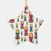Russische Puppen Keramikornament (Rechts)
