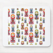 Russische Puppen Mousepad (Vorne)