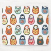russische Puppen Mousepad (Vorne)