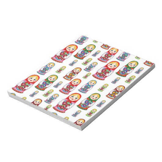 Russische Puppen Notizblock (Rotiert)