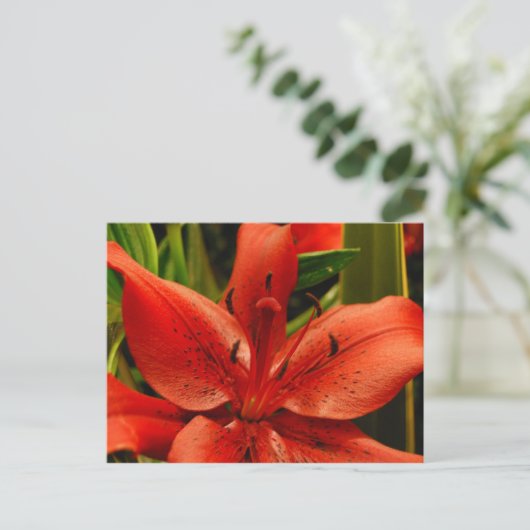 Russische Romantik Postkarte (Stehend Vorderseite)