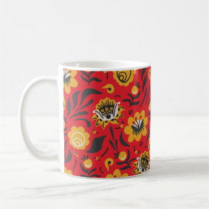 Russische Rosen-Romantik Kaffeetasse