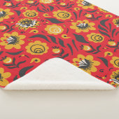 Russische Rosen-Romantik Sherpadecke (3/4)