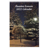 Russische Saison Single Seite Kleiner Kalender, we Kalender (Titelbild)