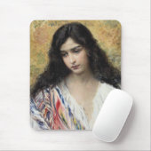 Russische Schönheit (von Konstantin Makovsky) Mousepad (Mit Mouse)