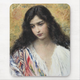 Russische Schönheit (von Konstantin Makovsky) Mousepad