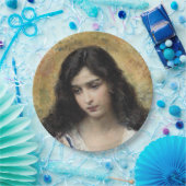 Russische Schönheit (von Konstantin Makovsky) Pappteller (Party)