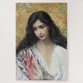 Russische Schönheit (von Konstantin Makovsky) Puzzle