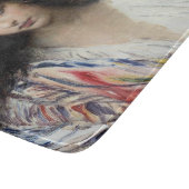 Russische Schönheit (von Konstantin Makovsky) Schneidebrett (Ecke)