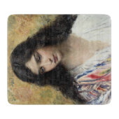 Russische Schönheit (von Konstantin Makovsky) Schneidebrett (Vorderseite)