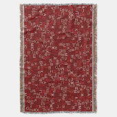 Russische Schrift Decke (Vorderseite Vertikal)