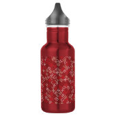 Russische Schrift Edelstahlflasche (Links)