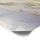 Russische Schrift Poster (Ecke)