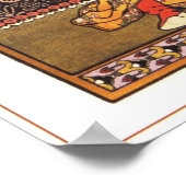 Russische Schwänze von Bilibin 1903 Poster (Ecke)