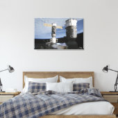 Russische Sojus- und Progress-Raumfahrzeuge Leinwanddruck (Insitu (Schlafzimmer))