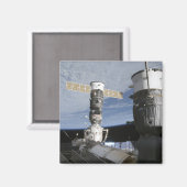 Russische Sojus- und Progress-Raumfahrzeuge Magnet (Vorderseite/Rückseite)