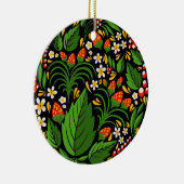 Russische Stildekoration Keramik Ornament (Rechts)