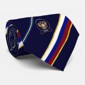 Russische Streifenflagge Krawatte (Gerollt)