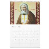 Russische Symbole Kalender (Feb 2026)