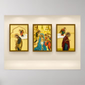 Russische Symbole Poster (Vorne)