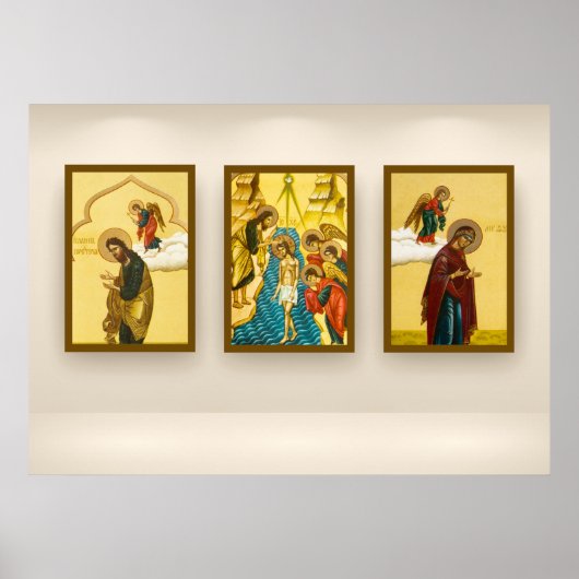 Russische Symbole Poster (Vorne)