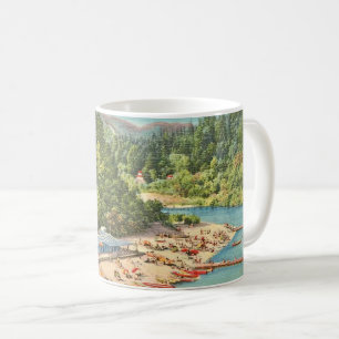 Russische Tasse am Strand von Guerneville