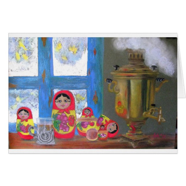 russische Teezeit (Vorderseite (Horizontal))