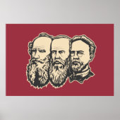 Russische Troika: Tolstoi, Dostojewski, Tschechow Poster (Vorne)