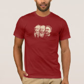Russische Troika: Tolstoy, Dostoevsky, Tschechow T-Shirt (Vorderseite)