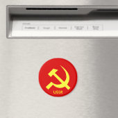 Russische UdSSR Hammer & Sickle Magnet (In Situ (Geschirrspüler))