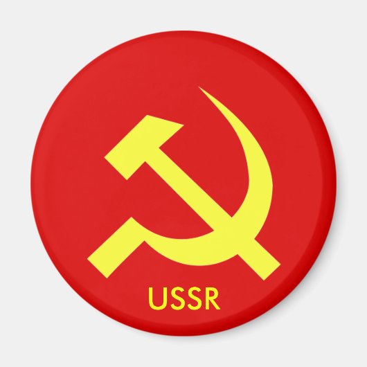 Russische UdSSR Hammer & Sickle Magnet (Vorne)