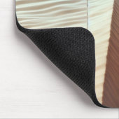 Russische und amerikanische Flagge in Sand Mousepad (Ecke)