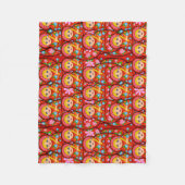 Russische Verschachtelungs-Puppe - Matryoshka Fleecedecke (Vorderseite)