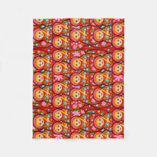 Russische Verschachtelungs-Puppe - Matryoshka Fleecedecke