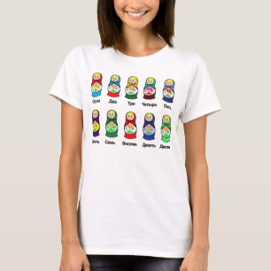 Russische Verschachtelungs-Puppe (Matryoshka) T-Shirt