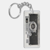 Russische VINTAGE CAMERA Z Monogramm DsAK Schlüsselanhänger (Vorderseite links)