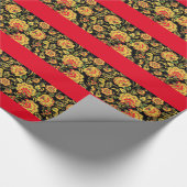 RUSSISCHE VOLKSKUNST-ARBEIT GESCHENKPAPIER (Ecke)