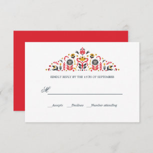Russische Volkskunst Khokhloma Formal WEDD RSVP