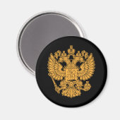 Russische Wappen-Coat der Russischen Föderation Magnet (Vorderseite/Rückseite)