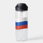 Russische Wappen, Flagge, Russland Trinkflasche (Rückseite)