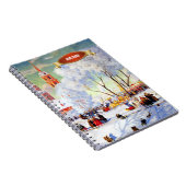 Russische Weihnachtsgeschenke Notizblock (Rechte Seite)